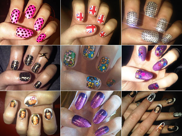 Algumas unhas que a Katy j postou no Twitpic dela