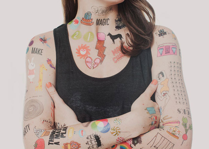 As tatuagens no Fashion Rio - Just Lia