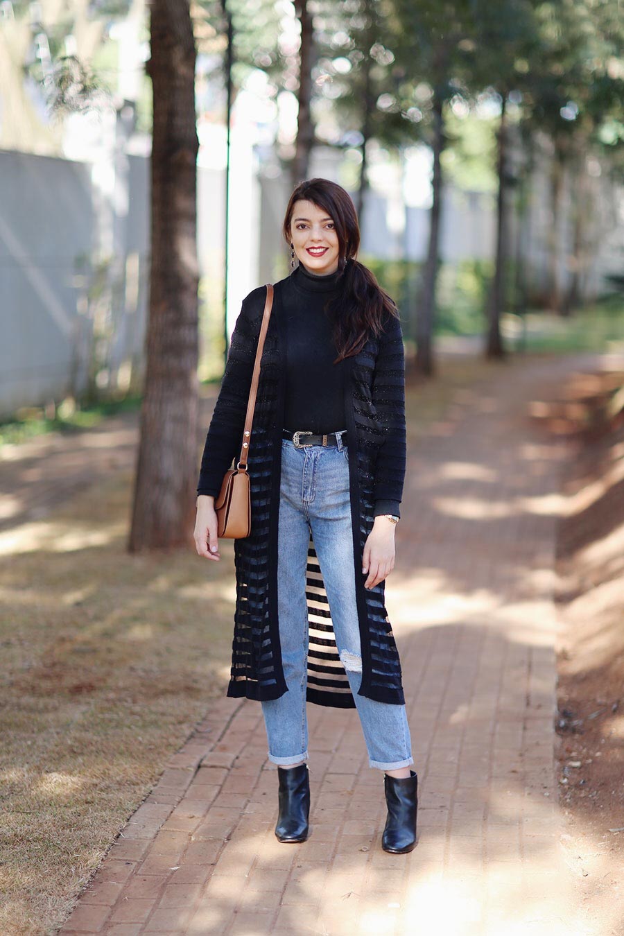 Look do dia: Mom jeans, Just Lia