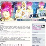 (No ar em 01/03/06) Comentários: Finalmente um layout de Psycho le Cemu (ou parte da banda!!! ^_^”) , uma banda de J-Rock! O layout só existe por causa da Marya, que me deu um template de LJ, daí eu peguei gosto e comecei a navegar, descobrindo um monte de comunidades com resources incríveis!!! @_@ Depois de mais de 10h pegando brushes, texturas, scans e estampas, acabou dando em layout. n.nFoi a primeira vez que eu fiz o layout do blog centralizado em uma tabela 100%.