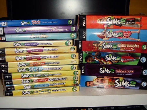 Pc Dvd The Sims 2 Dose Dupla 3 Jogos Duplo Excelente Estado