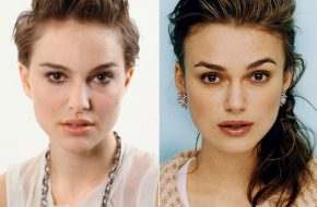 Parece, mas não é! Natalie Portman e Keira Knightley