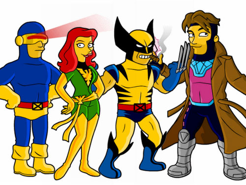 simpsons-xmen