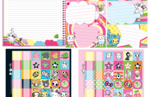 Itens de papelaria Tokidoki For Hello Kitty 2010