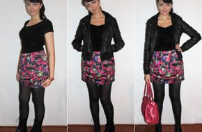 Look do dia: Coturno e floral