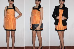 Look do dia: Vestido laranja