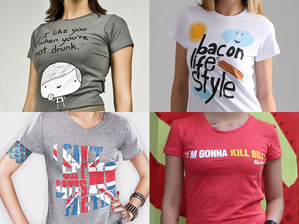 T-shirts Nome e significado da roupa de meninas