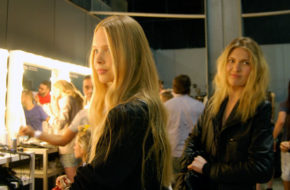 O backstage de um desfile do Fashion Rio