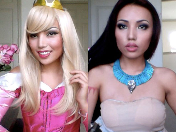 50 inspirações de maquiagem princesas Disney - Como fazer em casa