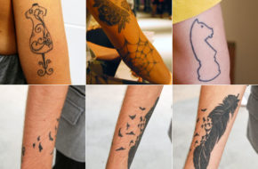 As tatuagens no Fashion Rio