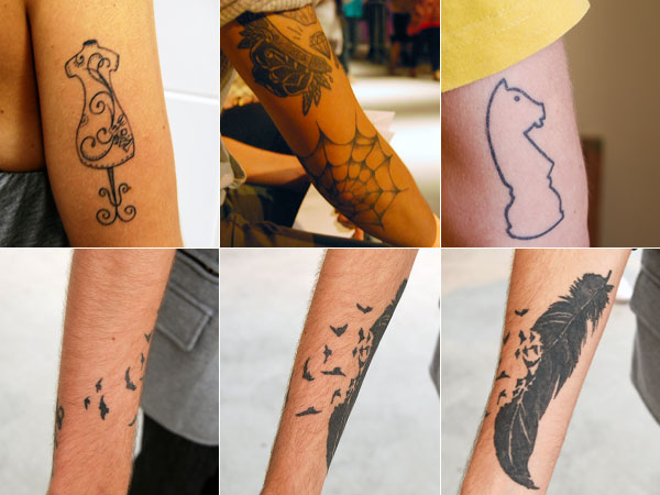 As tatuagens no Fashion Rio - Just Lia