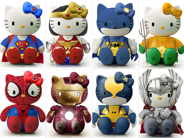 Personagens inspirados na Hello Kitty - Just Lia