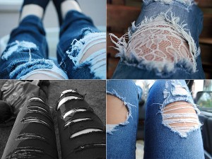 Como Usar: Calça Jeans Rasgada