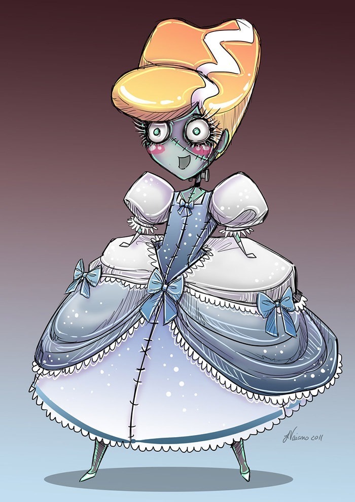 cute_franken_cinderella_by_noflutter-d4gamsv