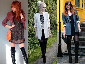 Como Usar: Over the Knee Boots (Botas Acima do Joelho)