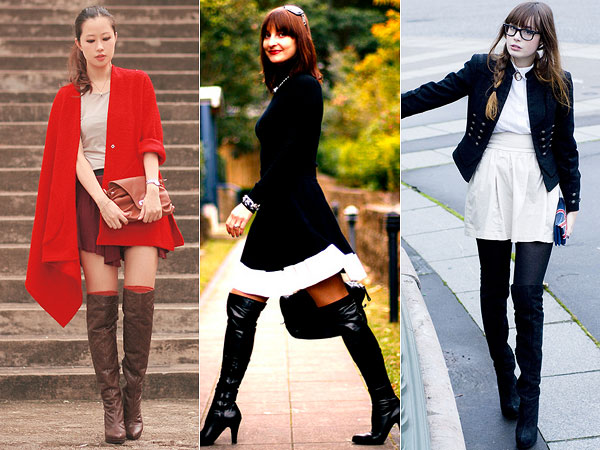 Como Usar: Over the Knee Boots (Botas Acima do Joelho)