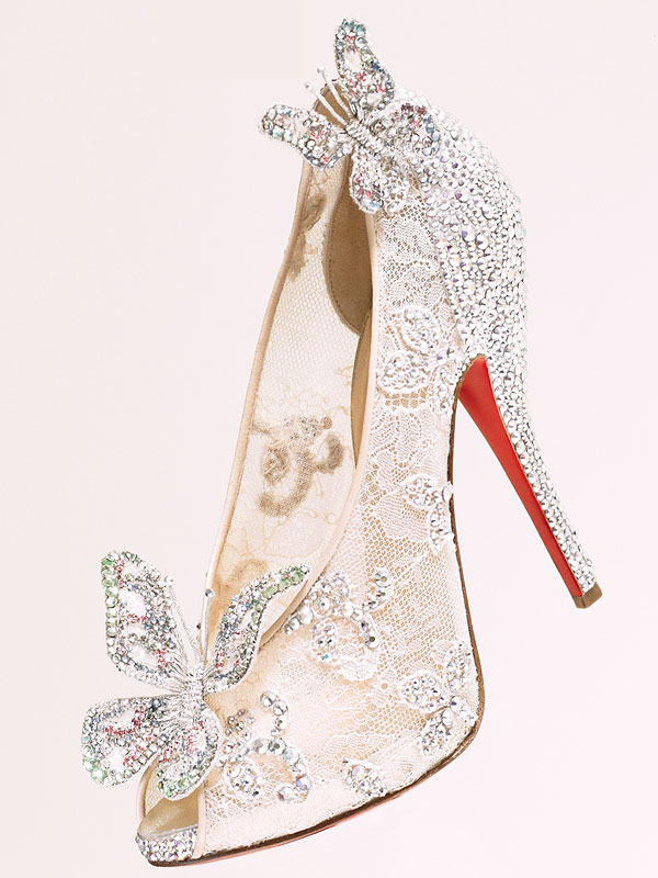 sapato cinderela louboutin