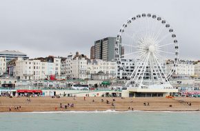 Londres – Rock Of Ages, Brighton – Praia, pier e Royal Pavilion