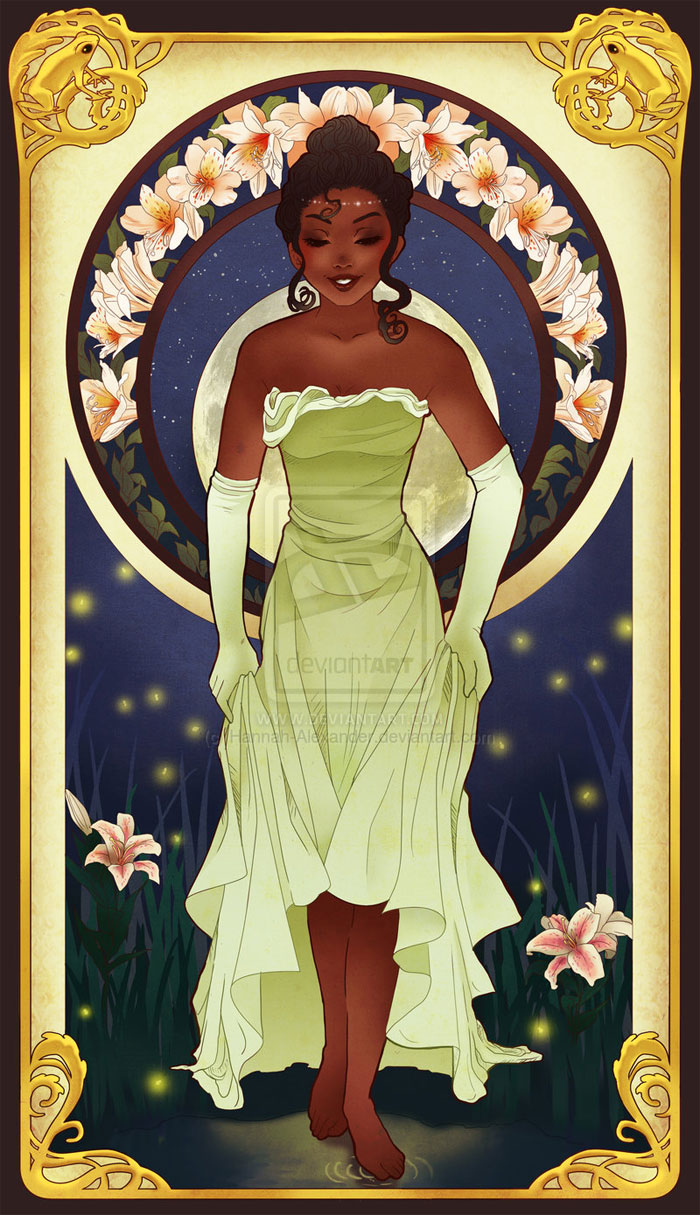 disneyartnouveau-tiana