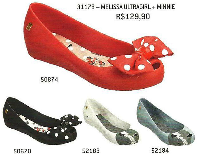 sapato melissa minnie