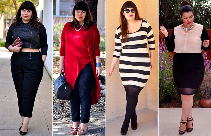 15 Blogueiras "plus size" estilosas!