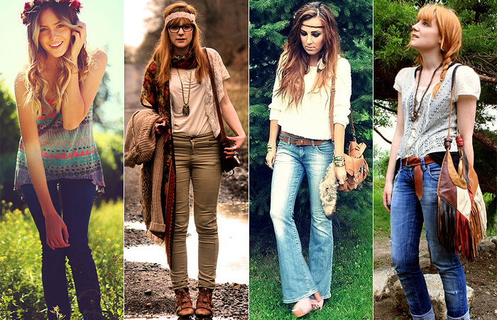 look boho feminino