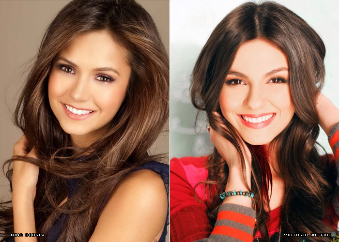 Parece mas não é: Nina Dobrev e Victoria Justice - Just Lia