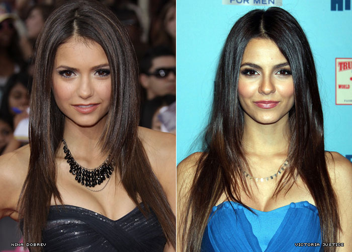 Parece mas não é: Nina Dobrev e Victoria Justice - Just Lia