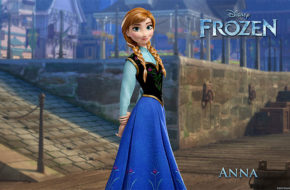Os personagens de Frozen, a nova animação da Disney