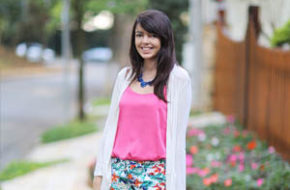 Look do dia: Floral e pink