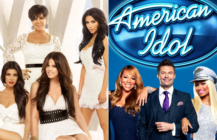 series-reality-show-kepping-up-with-the-kardashians-american-idol