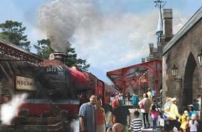 A ampliação do Wizarding World Of Harry Potter em Orlando