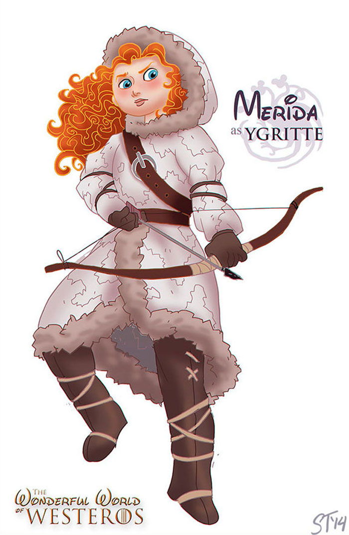 princesas-gameofthrones-merida