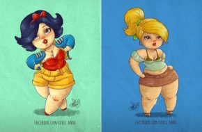 Princesas Disney Plus Size