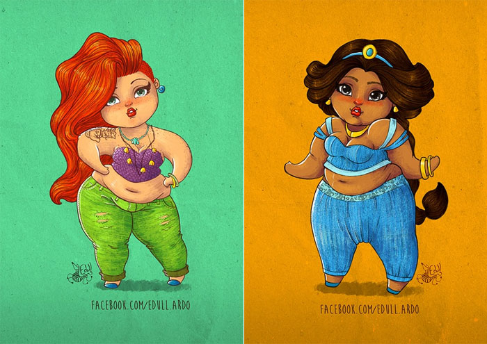 princesasdisneyplussize-arielejasmine