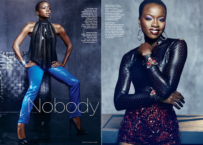 Danae Gurira na Essence Mag