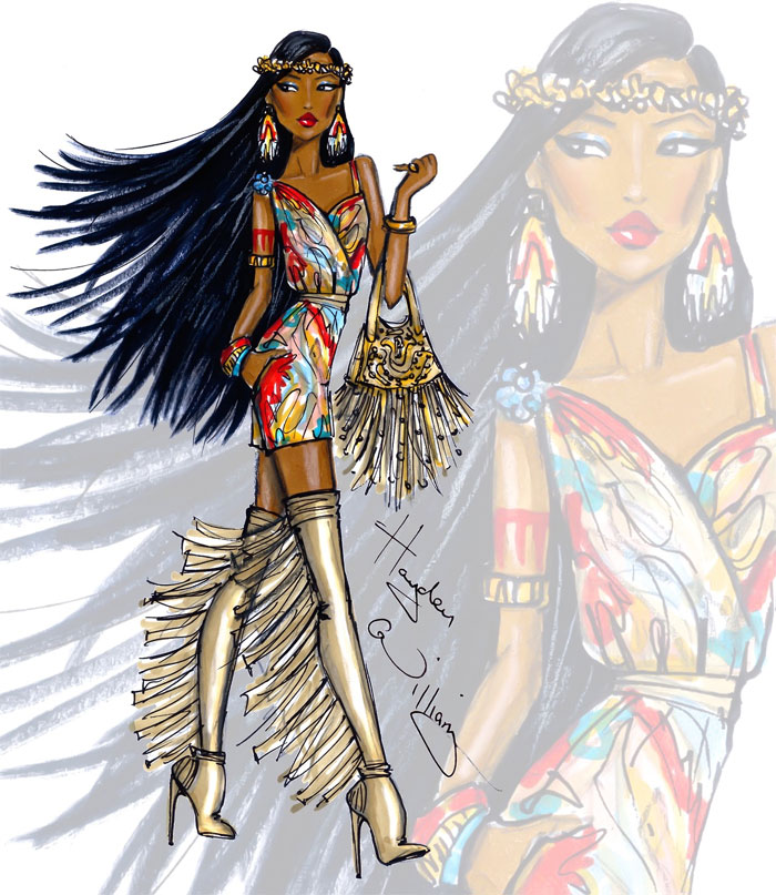 ilustracoesdemodadisney-pocahontas