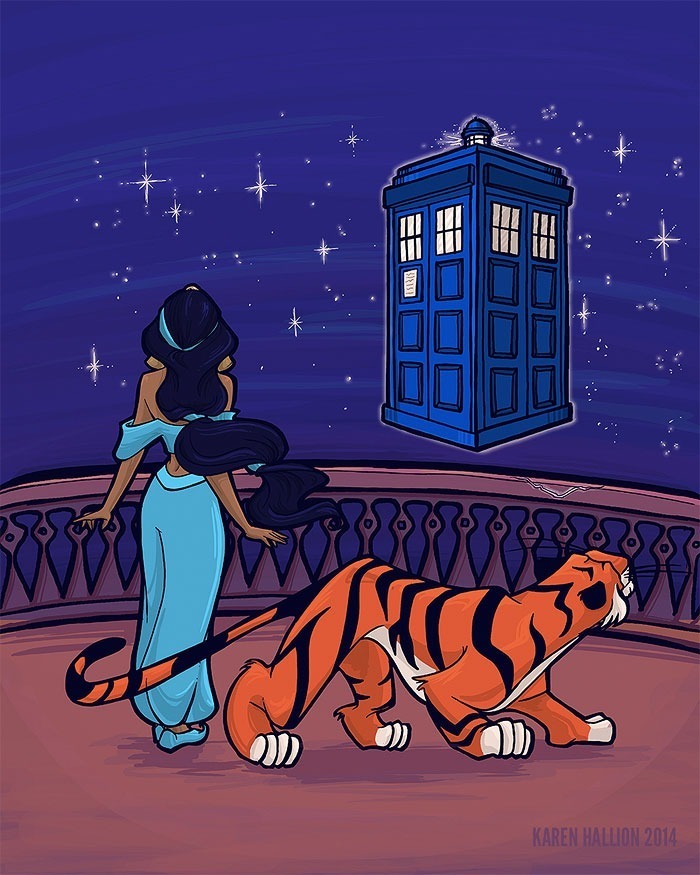 princesas-disney-doctor-who-5