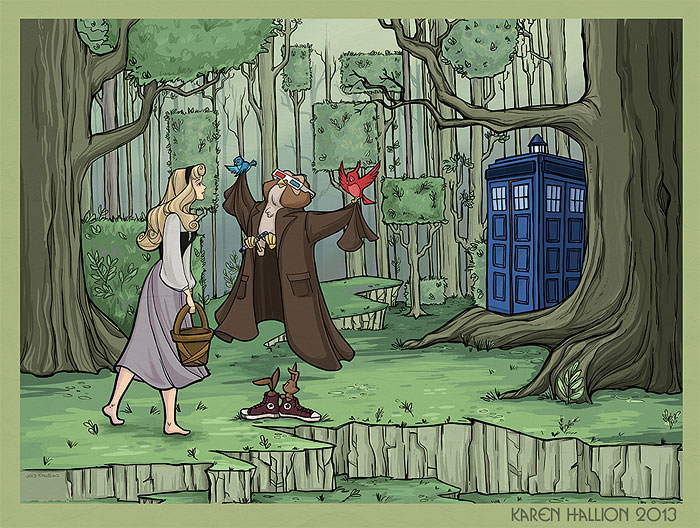 princesas-disney-doctor-who-6