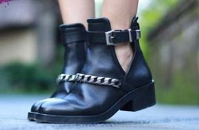 Como usar: Cut out boots