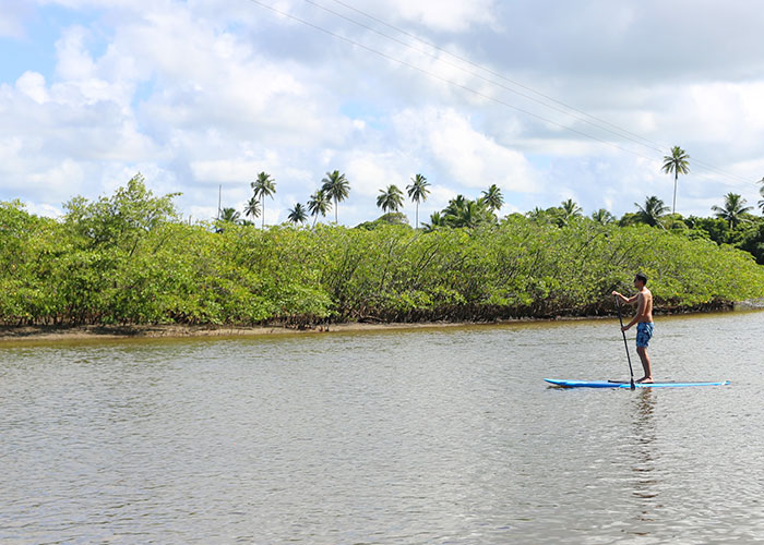 Dani no stand up paddle