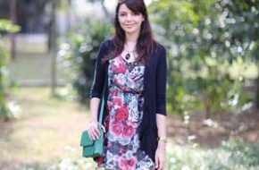 Look do dia: Estampa de rosas