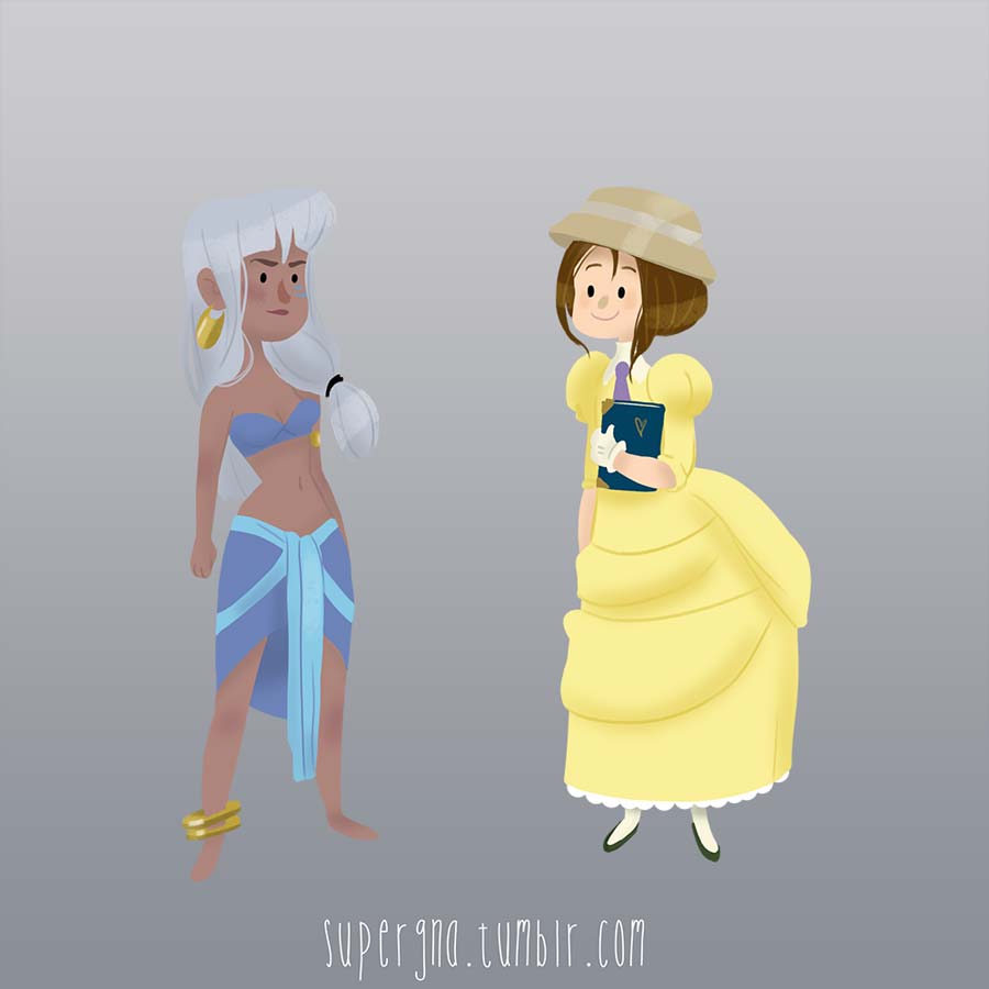 ilustracoesdisney-supergna-princesas-kida-jane