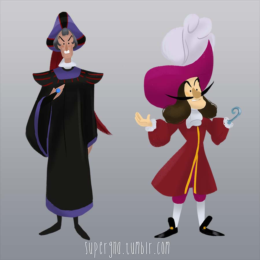 ilustracoesdisney-viloes-frollo-gancho