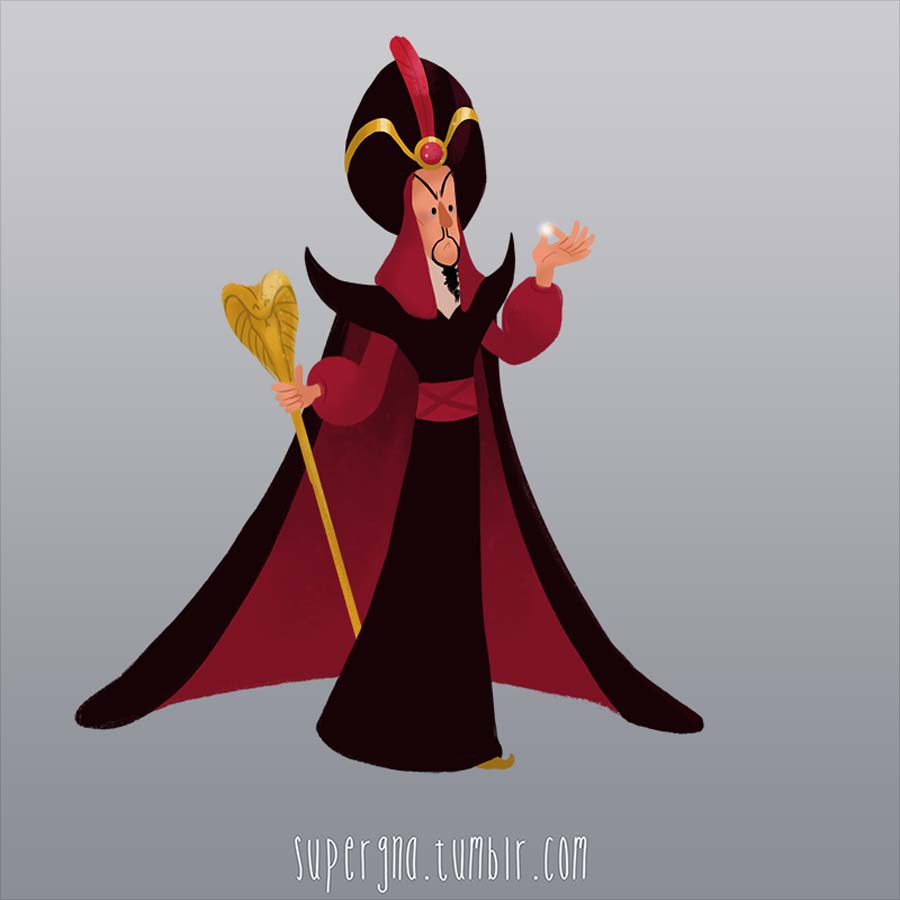 ilustracoesdisney-viloes-jafar