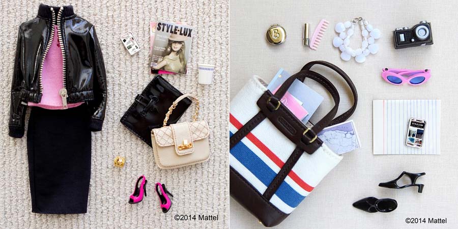 Fashion set pra decidir o Look do Dia e "what's in my bag"