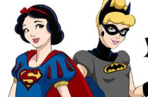 Princesas Disney como super-heróis da DC Comics