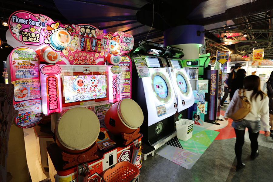 Games no Joypolis (fliperama da Sega)