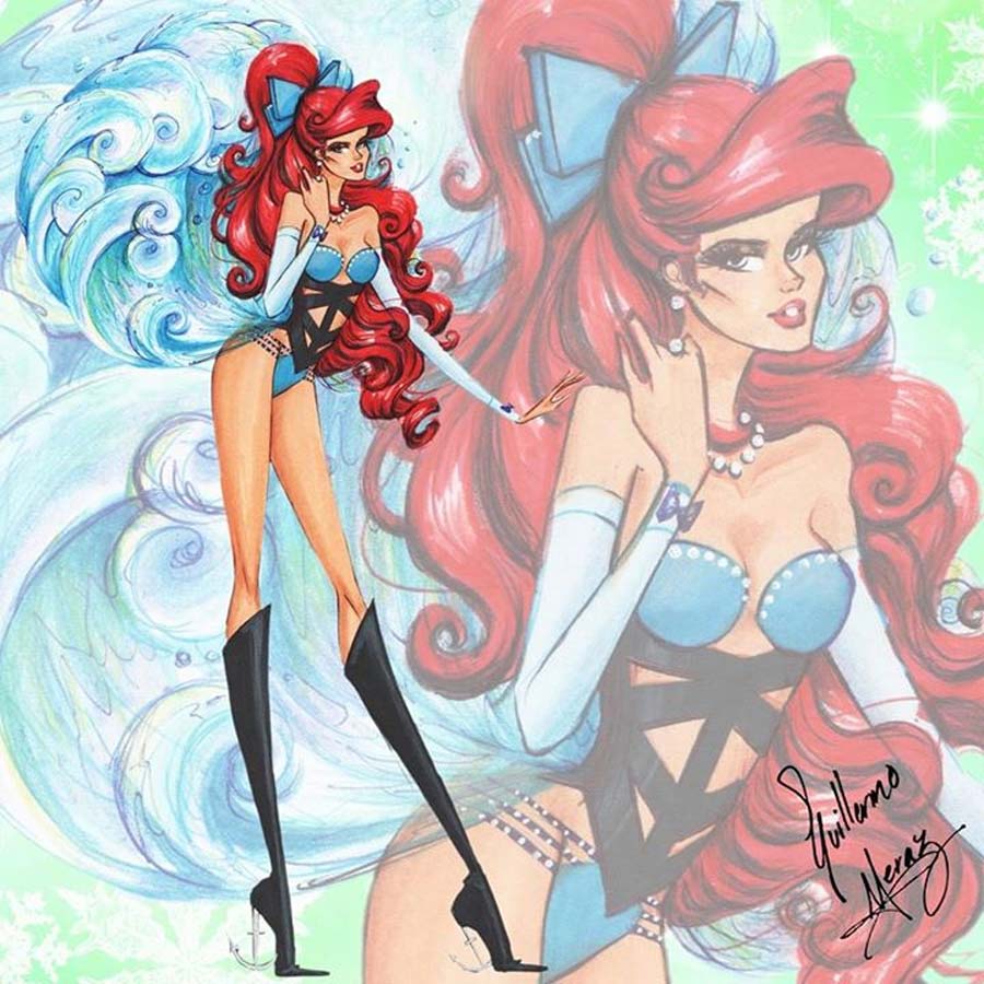 disney-ilustracoes-victoriassecret-ariel