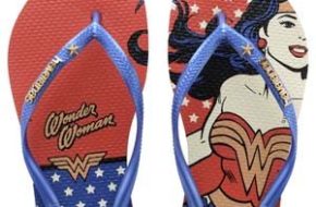 Havaianas da Mulher Maravilha